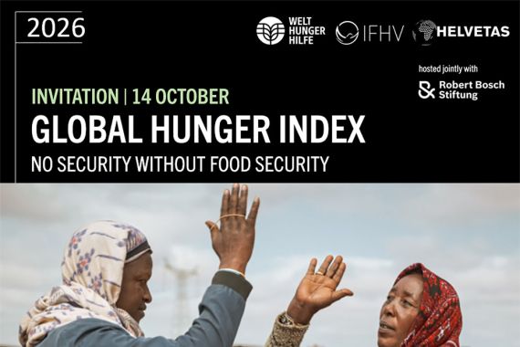 Unveiling the 2026 Global Hunger Index: No Security Without Food Security